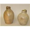 Image 1 : (2) STONEWARE JUGS: (1) 7" STONEWARE JUG-UNMARKED & UND