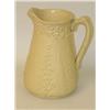 Image 2 : 19TH CENT. SALT GLAZE RELIEF MOLDED MILK PITCHER W/ PUT