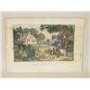 Image 1 : CURRIER & IVES COLORED LITHOGRAPH PRINT "SUMMER IN THE