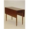 Image 1 : NEW ENGLAND SHERATON CHERRY DROPLEAF TABLE W/ SQUARE DR