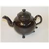 Image 2 : 18TH CENT. JACKFIELD TYPE CERAMIC TEAPOT-RED CERAMIC PO