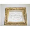 Image 1 : VICTORIAN FRAMED TRIBUTE IN SHADOW BOX FRAME-PARIAN OR 