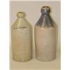 Image 1 : (2) STONEWARE BOTTLES: (1) 10 1/2" E. FERRIS W/ COBALT