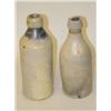 Image 1 : (2) STONEWARE BOTTLES: (1) 8 1/4" P. PFANNEBECKER W/ CO