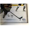 Image 2 : QUINN HUGHES FRAMED AUTOGRAPHED 8X10 (FANATICS COA)