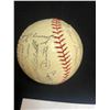 Image 2 : 1957 CLEVELAND INDIANS TEAM AUTOGRAPHED BASEBALL (FACSIMILE)