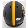 Image 2 : TROY POLAMALU AUTOGRAPHED PITTSBURGH STEELERS MINI HELMET (BECKETT COA)