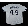 Image 1 : REGGIE JACKSON AUTOGRAPHED NY YANKEES JERSEY (JSA COA)