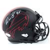 Image 1 : DEVIN SINGLETARY SIGNED BUFFALO BILLS ECLIPSE ALTERNATE SPEED MINI HELMET (JSA COA)