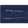Image 2 : Bob Lilly & Mel Renfro Signed Cowboys Stadium Seat Inscribed "HOF 96 ROH 81" (JSA COA)