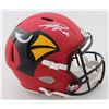 Image 1 : Kenyan Drake Signed Cardinals Full-Size Amp Alternate Speed Helmet (Beckett COA)