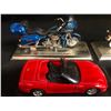 Image 2 : COLLECTIBLE MAISTO MOTORCYCLES/ CORVETTE MODELS LOT