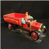 Image 2 : Vintage Premiata Ditta Transporto Caffe Metal Tin Toy Truck