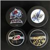 Image 1 : AUTOGRAPHED NHL PUCK LOT