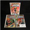 Image 1 : VINTAGE KAZAR/ CONAN COMIC BOOK LOT