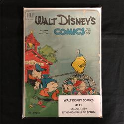 WALT DISNEY COMICS #122 (DELL COMICS) 1950