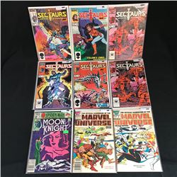 SECTAURS COMIC BOOK LOT (MARVEL COMICS)