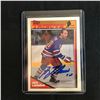 Image 1 : GUY LAFLEUR SIGNED TOPPS TRIBUTE HOCKEY CARD