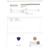 Image 6 : 5.16 ctw Tanzanite and Diamond Ring - Platinum