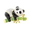 Image 2 : 0.30 ctw Diamond Panda Pin - 14KT Yellow Gold