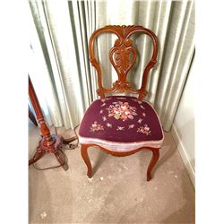 Wood Upholstered Chair