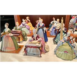 Royal Doulton Lady Musicians Lot