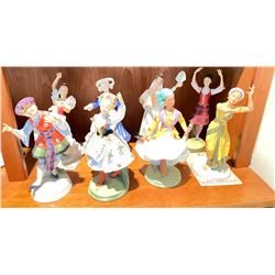 Royal Doulton Dancers of the World Lot