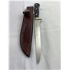 Image 11 : 9 various knives and sharpening stone