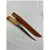 Image 4 : 9 various knives and sharpening stone