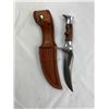 Image 6 : 9 various knives and sharpening stone