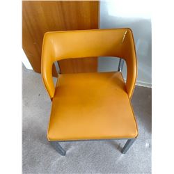 2 Orange Chairs