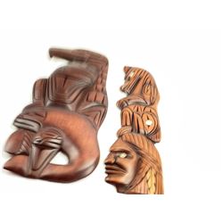 2 Wood Carvings