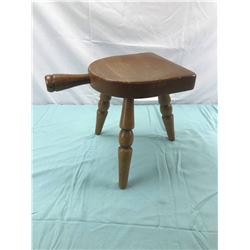 Wood stool