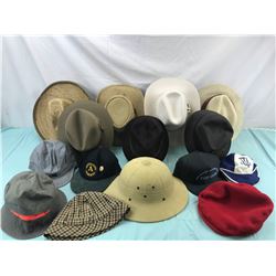 15 hats