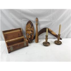 Wood Décor Lot