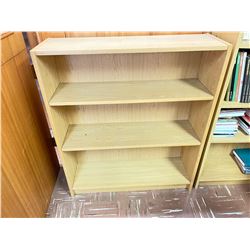 Wooden bookshelf