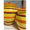 Image 2 : 4 Piece Ceramic Canister Set