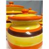Image 3 : 4 Piece Ceramic Canister Set