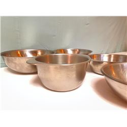 6 Aluminum Bowls