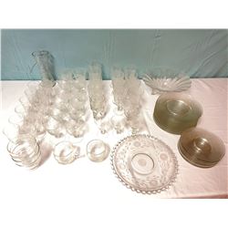 68 Piece Glassware Set