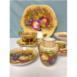 Gold Aynsley China Cup and Saucer Set