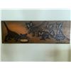 Image 1 : Wooden Cat engraved picture
