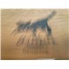 Image 2 : Wooden Cat engraved picture