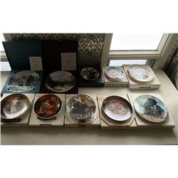 10 Commemorative Plates