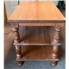Image 1 : Wood side table