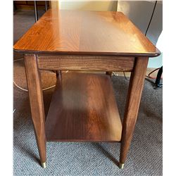 Wood End Table