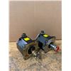 Image 1 : (2) - FANUC A06B-0266-B100#0100 AC SERVO MOTOR (ONE DAMAGED CONNECTOR - SEE PHOTOS)