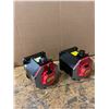 Image 2 : (2) - FANUC A06B-0266-B100#0100 AC SERVO MOTOR