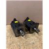 Image 1 : (2) - FANUC A06B-0269-B400#0100 AC SERVO MOTORS (ONE DAMAGED CONNECTOR)