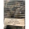 Image 2 : LOT OF A40L-0001-0407#T RESISTOR - DISCHARGE